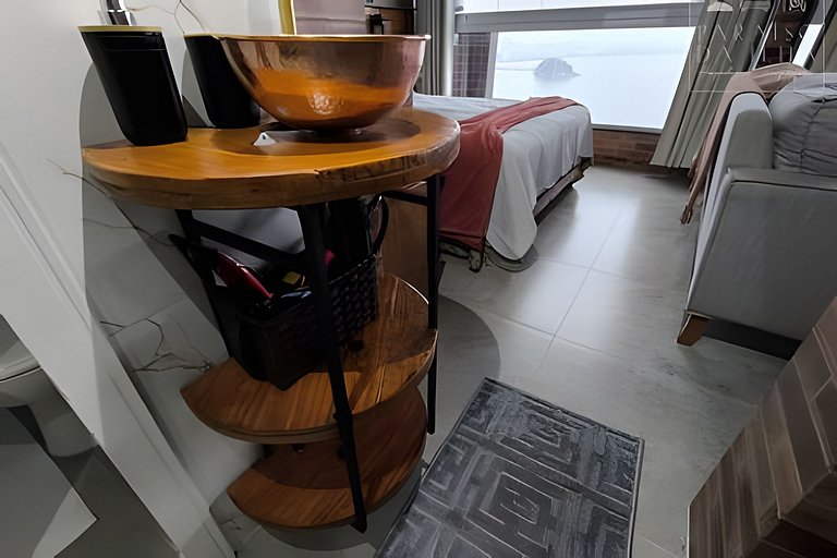 Apartamento Chalé da Ilha - Ar Cond e Super VISTA