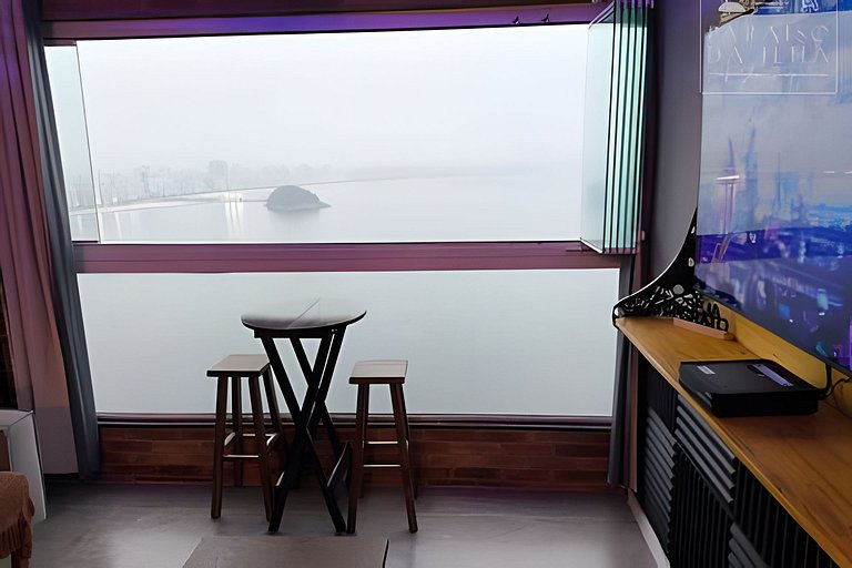 Apartamento Chalé da Ilha - Ar Cond e Super VISTA