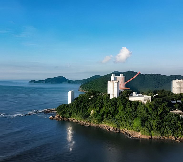 Apartamento Farol da Ilha - Vista Cinematográfica